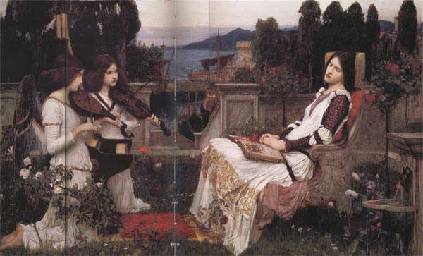 John William Waterhouse Saint Cecilia oil painting picture